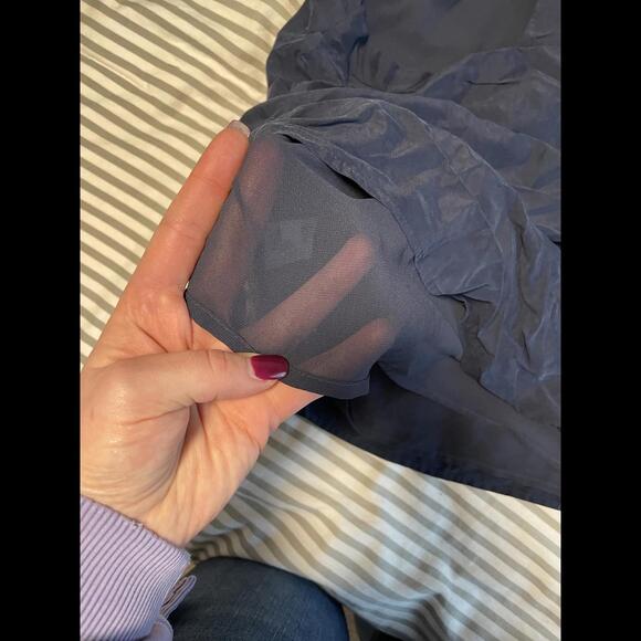 Express Women's Navy Blue Racerback Top - Large - Picture 4 of 4